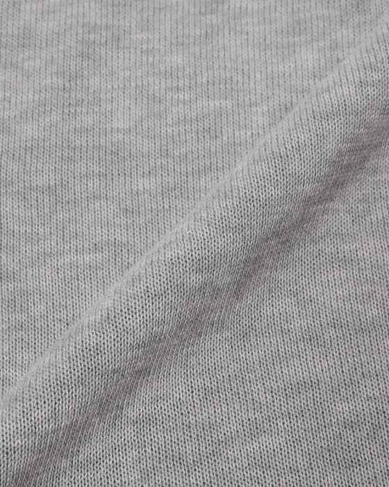 ZANONEクレープコットン 長袖クルーネックニット【crepe cotton 】14l
