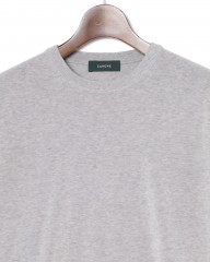 ZANONEクレープコットン 長袖クルーネックニット【crepe cotton 】mb_07l
