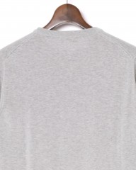 ZANONEクレープコットン 長袖クルーネックニット【crepe cotton 】mb_09l
