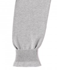 ZANONEクレープコットン 長袖クルーネックニット【crepe cotton 】mb_11l