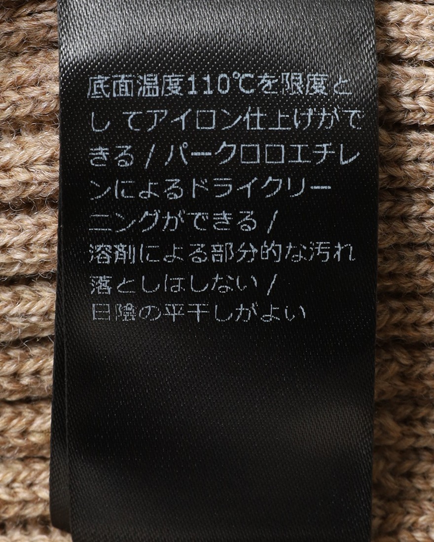ZANONE7Gリブウール タートルネックニット18l