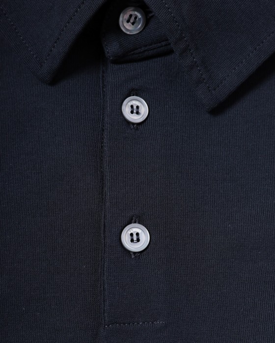 ZANONEアイスコットン 長袖ポロシャツ【icecotton】05l
