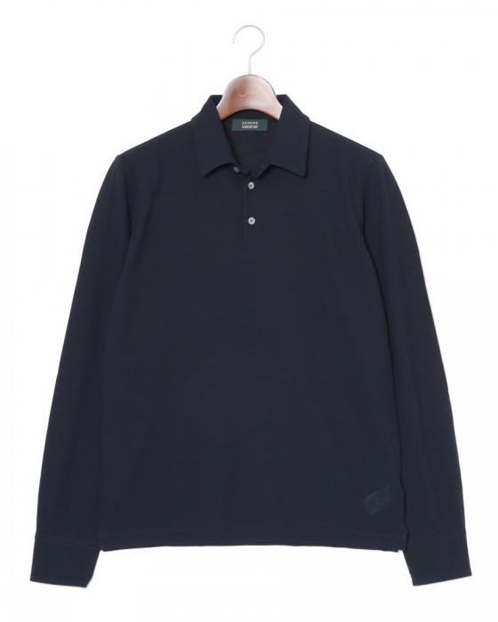 ZANONE（ザノーネ） アイスコットン 長袖ポロシャツ【icecotton】