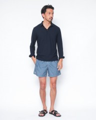 ZANONEアイスコットン 長袖ポロシャツ【icecotton】mb_ma