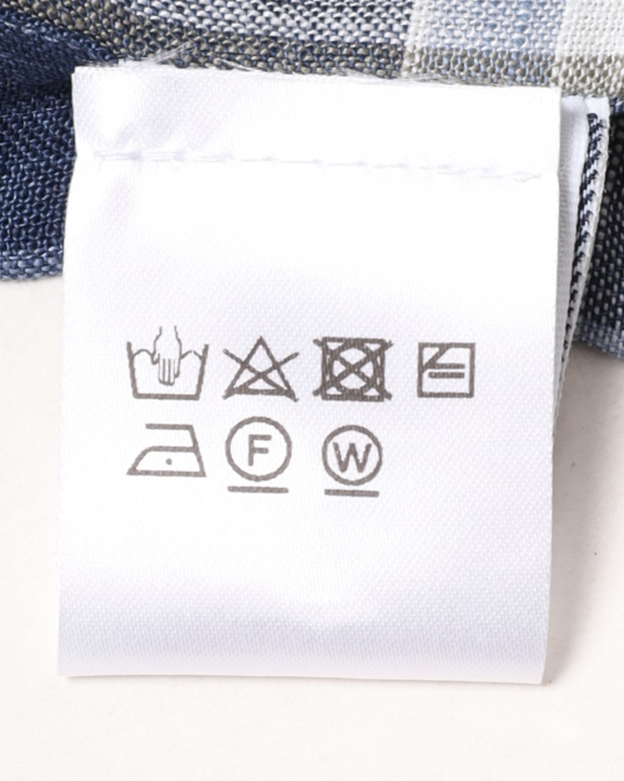BARBAリネンマドラスチェック ボタンダウンシャツ【DANDY LIFE】21l