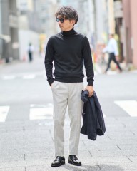 ZANONE12G タートルネック ニット【SLIM FIT】mb_ma