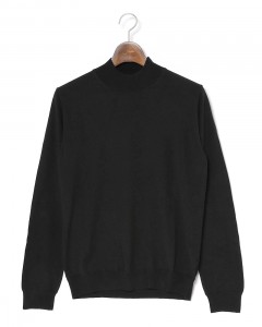 12G モックネック ニット【SLIM FIT】