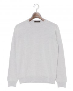 12G クルーネック ニット【SLIM FIT】