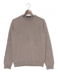 12G クルーネック ニット【SLIM FIT】