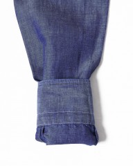 BARBAコットンリネン シャンブレーシャツ【New Bruno/DANDY LIFE】mb_15l