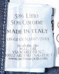 BARBAコットンリネン シャンブレーシャツ【New Bruno/DANDY LIFE】mb_17l