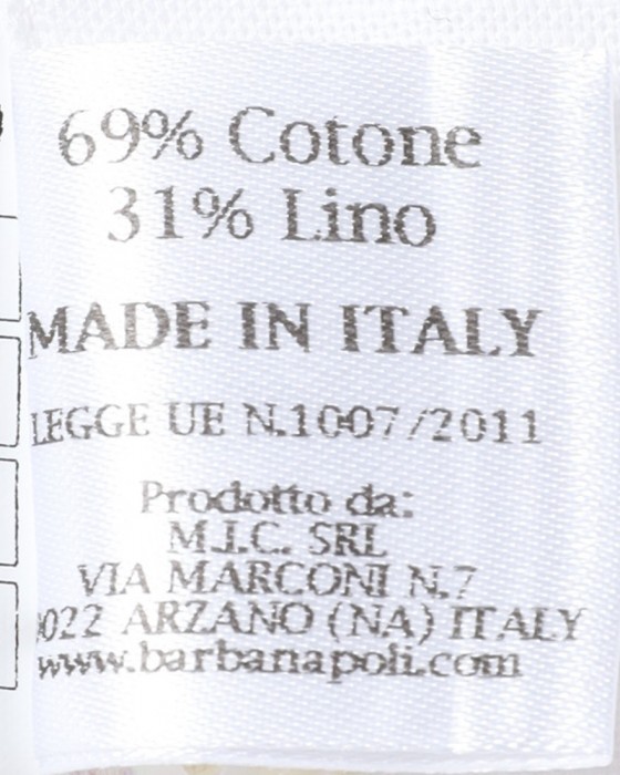 BARBAコットンリネンシャツ【New Bruno/DANDY LIFE】17l