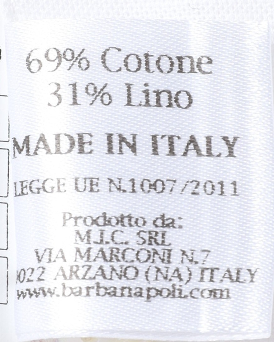 BARBAコットンリネンシャツ【New Bruno/DANDY LIFE】17l