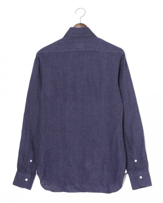 BARBAリネン ワイドカラー シャツ【New Bruno/DANDY LIFE】05l