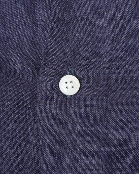 BARBAリネン ワイドカラー シャツ【New Bruno/DANDY LIFE】08l