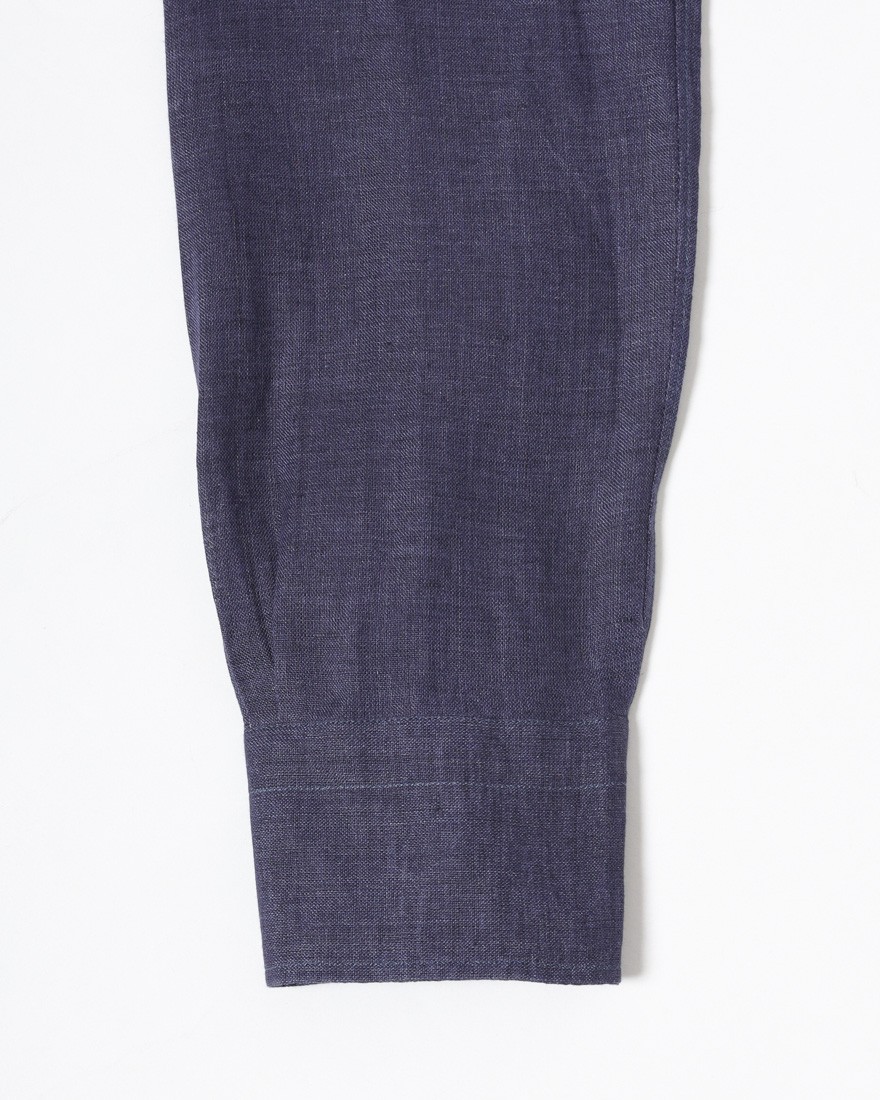 BARBAリネン ワイドカラー シャツ【New Bruno/DANDY LIFE】14l