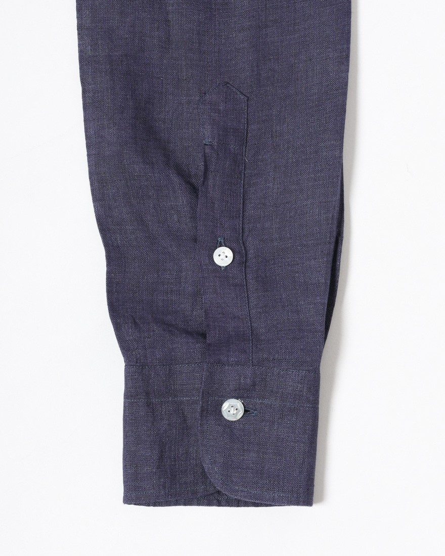 BARBAリネン ワイドカラー シャツ【New Bruno/DANDY LIFE】15l