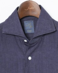 BARBAリネン ワイドカラー シャツ【New Bruno/DANDY LIFE】mb_06l