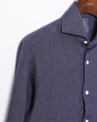 BARBAリネン ワイドカラー シャツ【New Bruno/DANDY LIFE】mb_10l