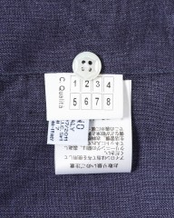 BARBAリネン ワイドカラー シャツ【New Bruno/DANDY LIFE】mb_21l