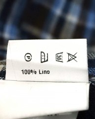 BARBAマドラスチェック リネン ボタンダウンシャツ【DANDY LIFE】mb_21l