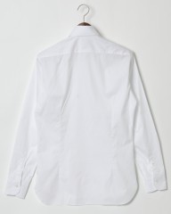 BARBAワイドカラー コットンホワイトシャツ【襟型NEW BRUNO/SCALO TAGLIA】mb_01l