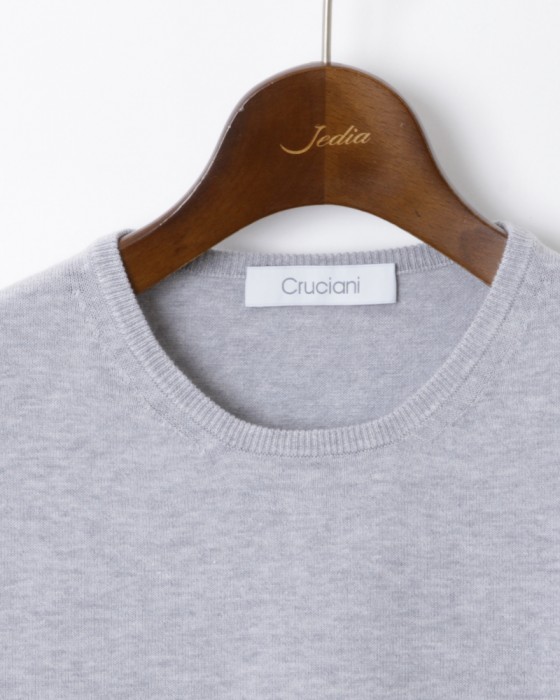 27G クルーネックニットTee｜Cruciani（クルチアーニ）｜TOKYOlife