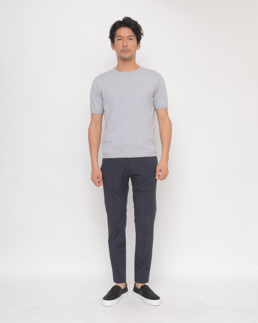 27G クルーネックニットTee｜Cruciani（クルチアーニ）｜TOKYOlife