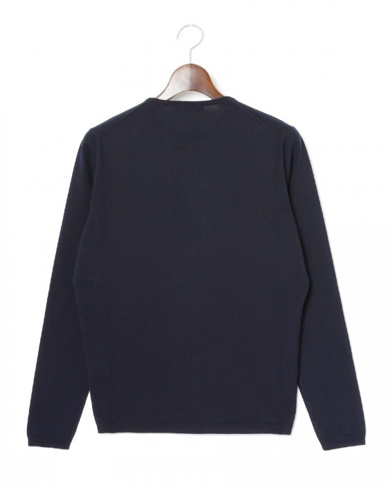 Cruciani27G コットン 長袖クルーネックニット15l