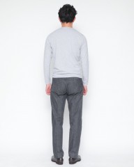 Cruciani27G コットン 長袖クルーネックニットmb_18l