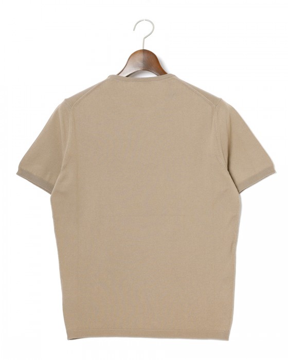 Cruciani 27Gコットン クルーネック半袖ニット17l