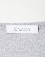 Cruciani 27Gコットン クルーネック半袖ニットmb_05l