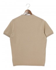 Cruciani 27Gコットン クルーネック半袖ニットmb_17l