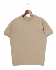 Cruciani 27Gコットン クルーネック半袖ニットmb_c3