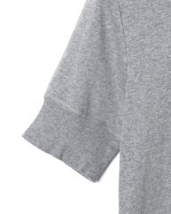 Schiesserリブ編み ヘンリーネックS/S カットソー【KARL-HEINZ Henley1/2】mb_05l