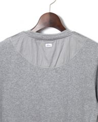 Schiesserリブ編み ヘンリーネックS/S カットソー【KARL-HEINZ Henley1/2】mb_06l