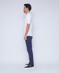 Schiesserリブ編み ヘンリーネックS/S カットソー【KARL-HEINZ Henley1/2】mb_12l