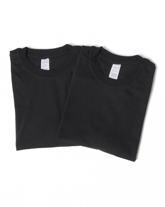 SchiesserクルーネックTシャツ2パック【AMERICAN T-SHIRT】c0