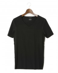 Schiesserインビジブル レーザーカット ストレッチVネックTee【Laser Cut】mb_c0