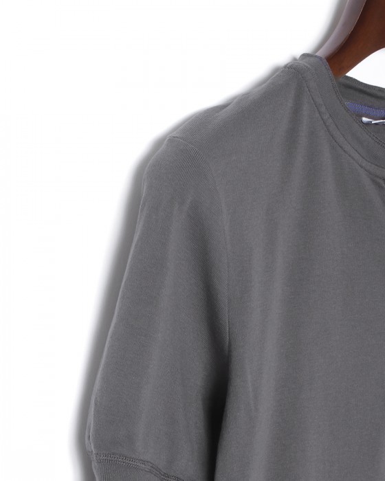 Schiesserリブ編み ヘンリーネックS/S カットソー【KARL-HEINZ Henley1/2 Seasonal】04l