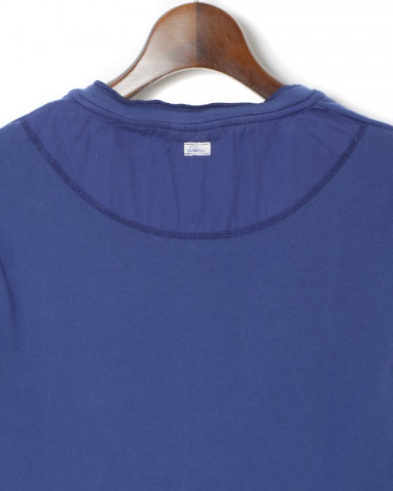 Schiesserリブ編み ヘンリーネックS/S カットソー【KARL-HEINZ Henley1/2 Seasonal】16l