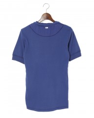 Schiesserリブ編み ヘンリーネックS/S カットソー【KARL-HEINZ Henley1/2 Seasonal】mb_14l