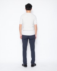Schiesserリブ編み ヘンリーネックS/S カットソー【KARL-HEINZ Henley1/2 Seasonal】mb_19l