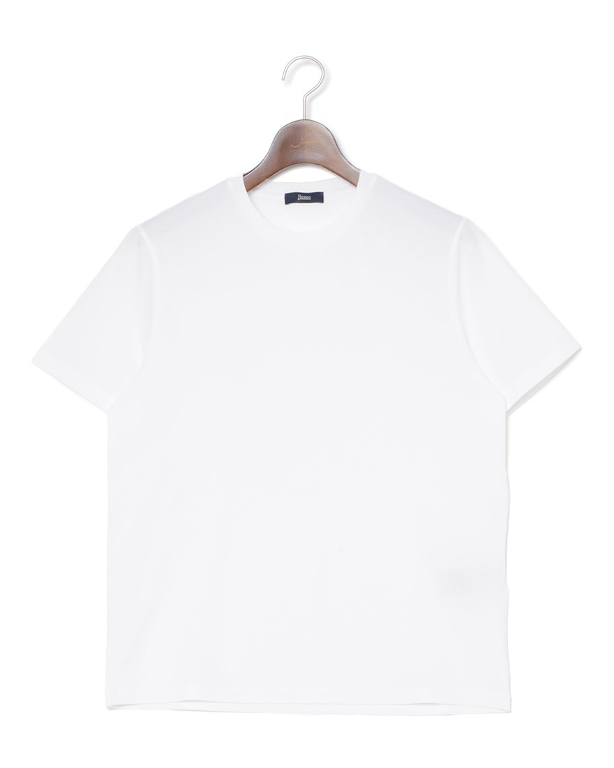 Hernoスーパーファインコットン ストレッチTシャツ【Herno】c0