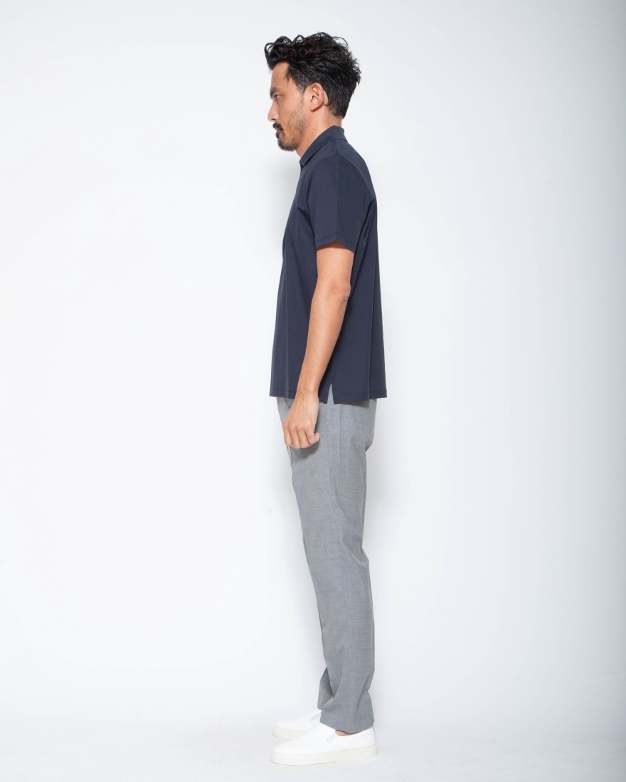 Hernoコットン スキッパーポロシャツ【Herno】02l