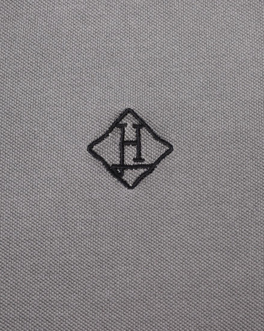 Hernoピグメントダイ 鹿の子ポロシャツ【Herno】10l