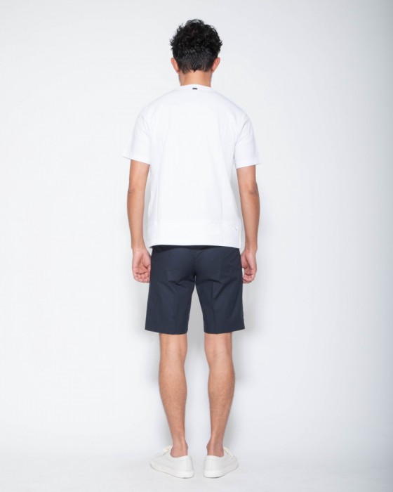 Hernoナイロン切替え半袖コットンTシャツ【FUNCTIONAL WARDROBE】03l