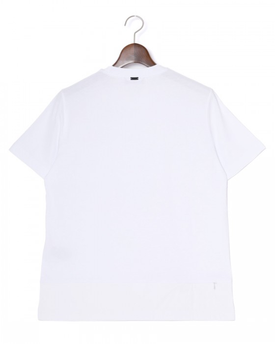 Hernoナイロン切替え半袖コットンTシャツ【FUNCTIONAL WARDROBE】04l