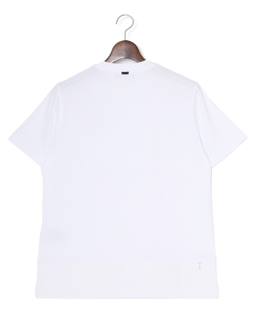 Hernoナイロン切替え半袖コットンTシャツ【FUNCTIONAL WARDROBE】04l