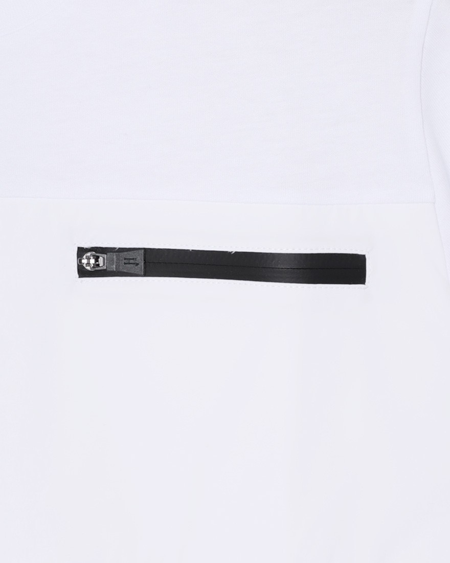 Hernoナイロン切替え半袖コットンTシャツ【FUNCTIONAL WARDROBE】06l